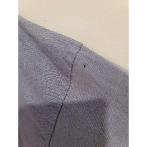 Vintage 90s Mens Large Faded Hawaiian Tribe T-Shirt Blue USA - Picture 5 of 11